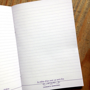 Carnet LES TETONS FLINGUEURS