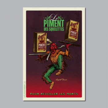Carte Postale PIMENT DES...