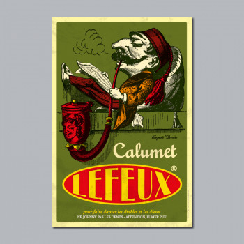 Carte Postale CALUMET LEFEUX