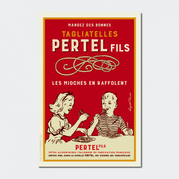 Carte Postale TAGLIATELLES...