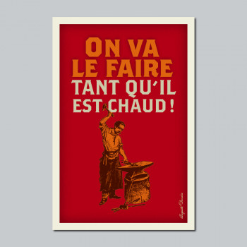 Carte Postale ON VA LE FAIRE
