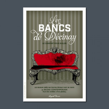 Carte Postale BANCS DE DÉCINAY