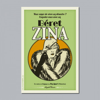Carte Postale BERET ZINA