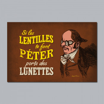 Carte Postale SI LES...