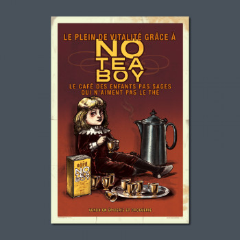 Carte Postale NO TEA BOY