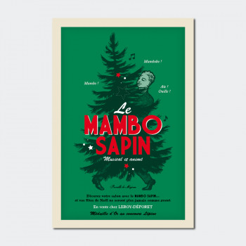 Carte Postale LE MAMBO SAPIN