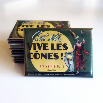 Magnet VIVE LES CÔNES !