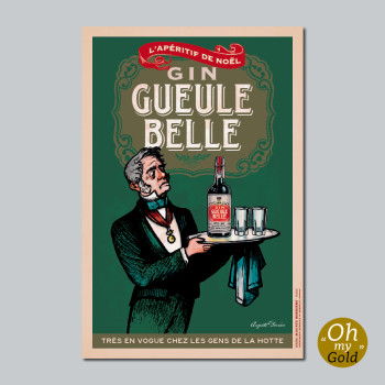 Carte Postale GIN GUEULE...