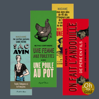 LOT 4 MARQUE-PAGES 1