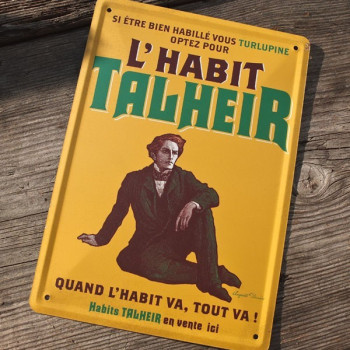 Carte métal L'HABIT TALHEIR