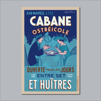 Carte Postale ENTRE SET ET...
