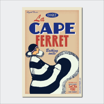 Carte Postale CAPE FERRET