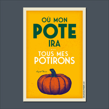 Carte Postale MES POTIRONS