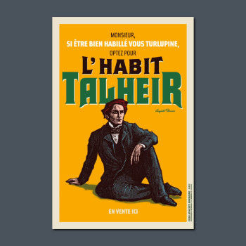 Carte Postale L'HABIT...