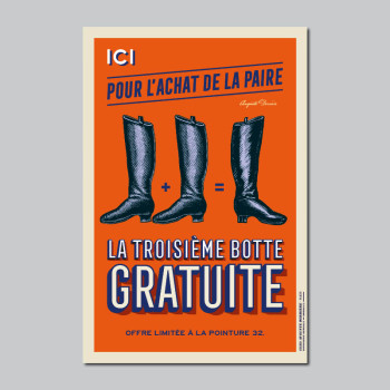 Carte Postale LA TROISIEME...