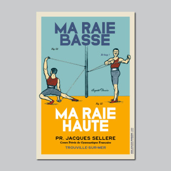 Carte Postale MA RAIE BASSE