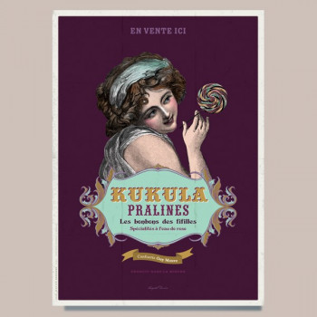 Poster KUKULA PRALINES