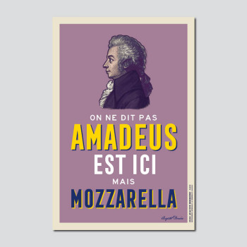 Carte Postale MOZZARELLA