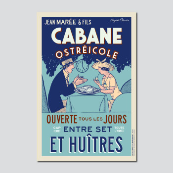 Carte Postale ENTRE SET ET...